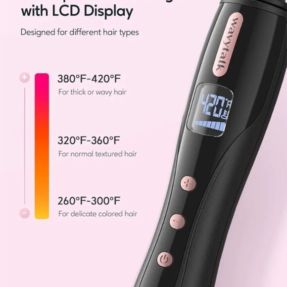 Wavytalk 3/8 Inch Small Curling Iron Wand - Picture 2 of 4